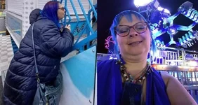 47-летняя жительница Франции трижды выходила замуж за разные карусели.webp
